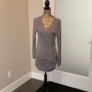 Wrap tunic shirt